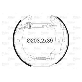 Acquista Kit freno, Freno a tamburo da VALEO 554663 a buon mercato per soli 127,08 €