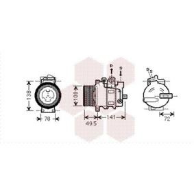 Acquista Compressore aria condizionata da VAN WEZEL 3000K476 a buon mercato per soli 517,40 €