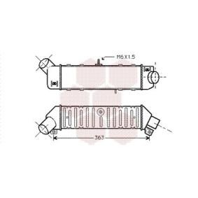 Köp Intercooler av VAN WEZEL 58004162 till det låga priset 1657,37 kr