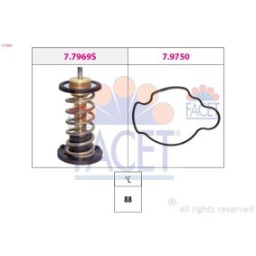 Comprar Termostato, refrigerante de FACET 7.8539 a bajo precio de 18,51 €