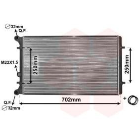 Kjøp Radiator, motorkjøling av VAN WEZEL 03002155 til den lave prisen 803,69 NOK