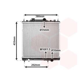 Achetez des Radiateur du moteur VAN WEZEL 32002036 à prix pour 129,25 €