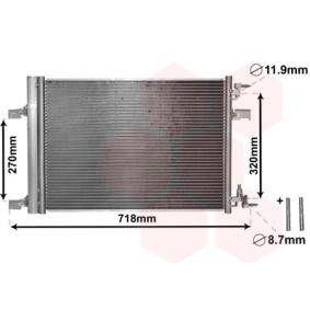 Klimakondensator 37005500 für CRUZE Schrägheck (J305) für 111,17 CHF