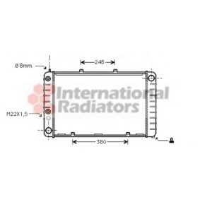 Achetez des Radiateur du moteur VAN WEZEL 74002010 à prix pour 1851,50 €