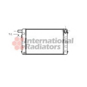 Achetez des Radiateur du moteur VAN WEZEL 47002007 à prix pour 405,61 €