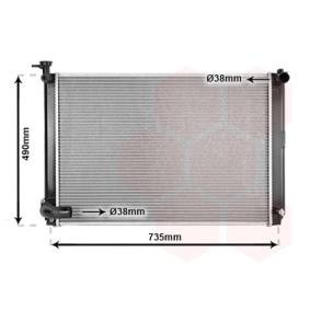 Kühler, Motorkühlung 53002462 von VAN WEZEL günstig für 176,90 € online kaufen