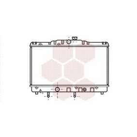 Achetez des Radiateur du moteur VAN WEZEL 53002116 à prix pour 162,46 €