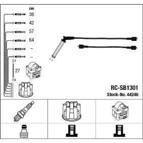 Compre Jogo de cabos de ignição da NGK 44246 a um preço baixo por 34,61 €