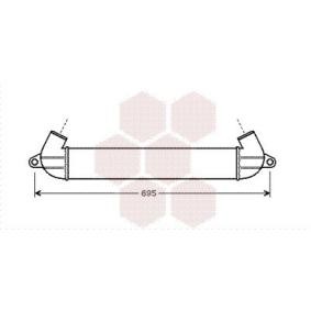 Achetez des Intercooler VAN WEZEL 17004271 à prix pour 74,78 €