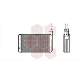 Acquista Scambiatore calore per riscaldamento abitacolo da VAN WEZEL 47006021 a buon mercato per soli 39,82 €