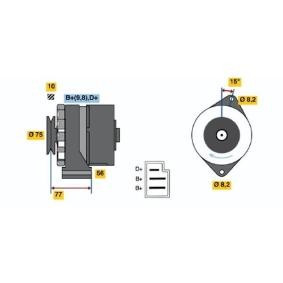 Lichtmaschine von BOSCH