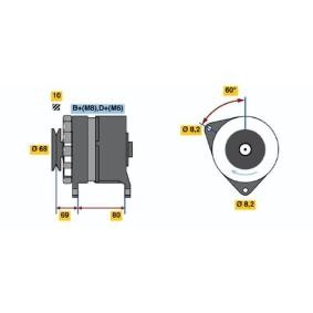 Lichtmaschine für BMW von BOSCH
