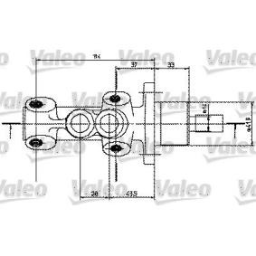 Comprar Cilindro principal de freno de VALEO 350819 a bajo precio de 124,36 €
