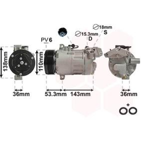 Acquista Compressore aria condizionata da VAN WEZEL 0600K321 a buon mercato per soli 336,85 €