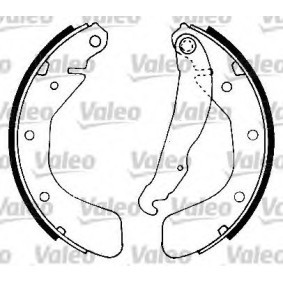 Bremsensatz, Trommelbremse für VAUXHALL von VALEO
