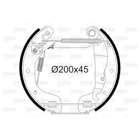 Bremsensatz, Trommelbremse 554894 von VALEO günstig für 126,37 € online kaufen