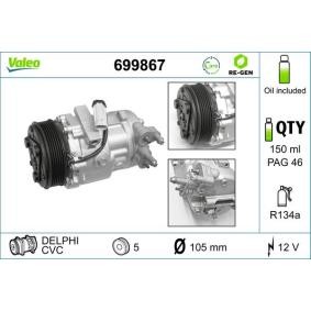 Acquista Compressore aria condizionata da VALEO 699867 a buon mercato per soli 221,72 €