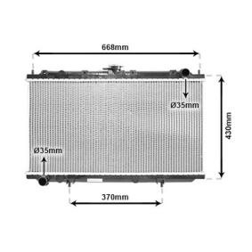 Acquista Radiatore motore da VAN WEZEL 13002179 a buon mercato per soli 191,35 €