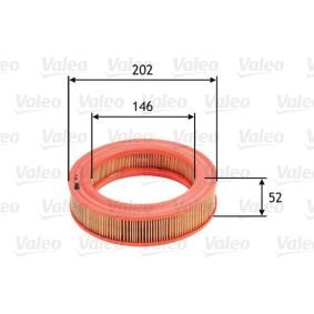 Køb Luftfilter af VALEO 585717 til den lave pris 80,61 DKK
