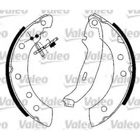 Acquista Kit freno, Freno a tamburo da VALEO 553778 a buon mercato per soli 105,59 €