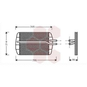Comprar Radiador de calefacción de VAN WEZEL 18006216 a bajo precio de 44,70 €