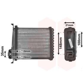 Acquista Scambiatore calore per riscaldamento abitacolo da VAN WEZEL 59006085 a buon mercato per soli 31,72 €