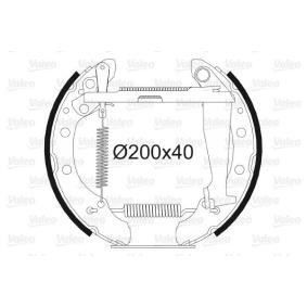 Acquista Kit freno, Freno a tamburo da VALEO 554839 a buon mercato per soli 112,66 €
