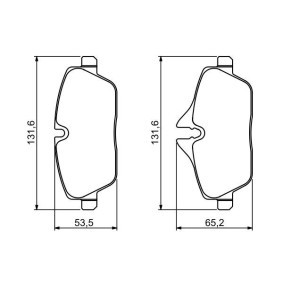 Acquista Kit pastiglie freni da BOSCH 0 986 494 264 a buon mercato per soli 47,86 €