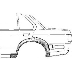 Radlauf für HONDA von VAN WEZEL