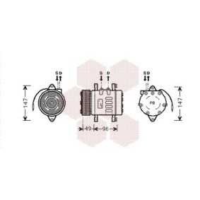 Acquista Compressore aria condizionata da VAN WEZEL 1700K365 a buon mercato per soli 797,14 €