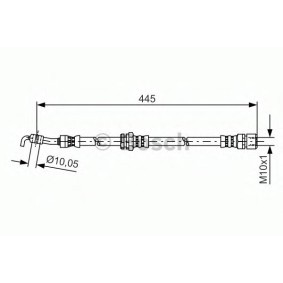 Comprar Latiguillo de freno de BOSCH 1 987 481 386 a bajo precio de 13,61 €