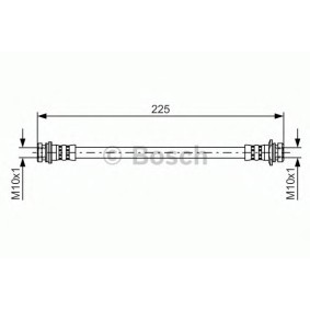 Comprar Latiguillo de freno de BOSCH 1 987 481 387 a bajo precio de 12,57 €