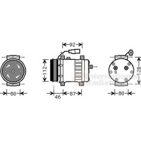 Acquista Compressore aria condizionata da VAN WEZEL 0200K201 a buon mercato per soli 758,85 €