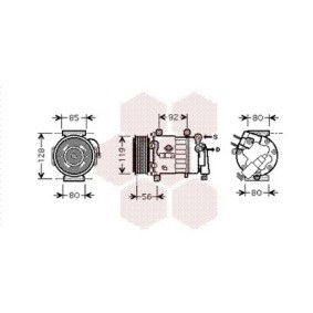Klimakompressor 4000K328 für 407 SW (6E_) für 864,06 CHF