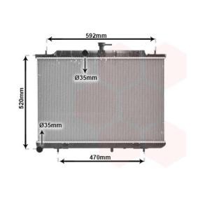 Acquista Radiatore motore da VAN WEZEL 13002293 a buon mercato per soli 358,01 €