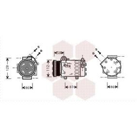 Klimakompressor 4000K333 für 206 Schrägheck (2A/C) für 525,45 CHF