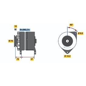 Lichtmaschine von BOSCH