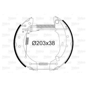 Acquista Kit freno, Freno a tamburo da VALEO 554703 a buon mercato per soli 98,75 €
