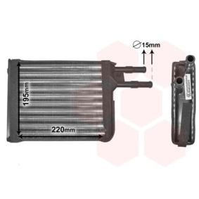Comprar Radiador de calefacción de VAN WEZEL 09006128 a bajo precio de 32,65 €