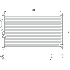 Klimakondensator 818070 von VALEO günstig für 260,40 € online kaufen