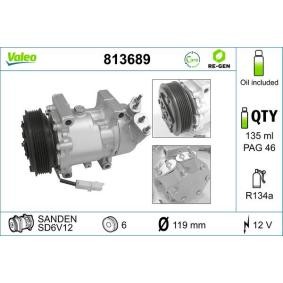 Klimakompressor 813689 von VALEO günstig für 273,44 € online kaufen