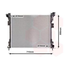 Achetez des Radiateur du moteur VAN WEZEL 07002104 à prix pour 193,62 €