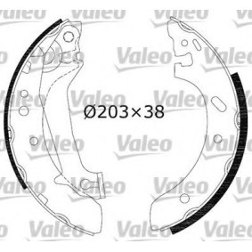 Bremsensatz, Trommelbremse 553821 von VALEO günstig für 122,54 € online kaufen