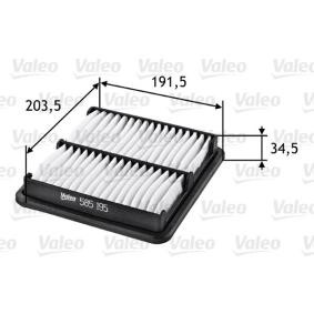 Køb Luftfilter af VALEO 585195 til den lave pris 91,21 DKK