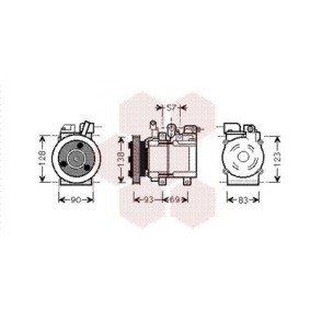 Acquista Compressore aria condizionata da VAN WEZEL 8200K259 a buon mercato per soli 513,68 €