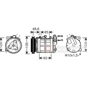 Acquista Compressore aria condizionata da VAN WEZEL 1300K313 a buon mercato per soli 722,47 €