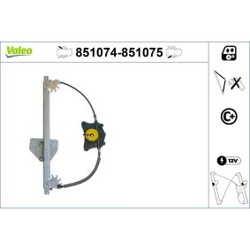 Achetez des Lève-vitre VALEO 851074 à prix pour 80,62 €