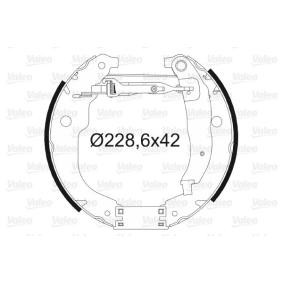 Bremsensatz, Trommelbremse 554861 von VALEO günstig für 169,04 € online kaufen