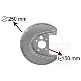 Compre Chapa deflectora, disco de travão da VAN WEZEL 5888373 a um preço baixo por 15,59 €