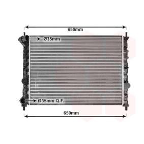 Acquista Radiatore motore da VAN WEZEL 73002076 a buon mercato per soli 110,40 €